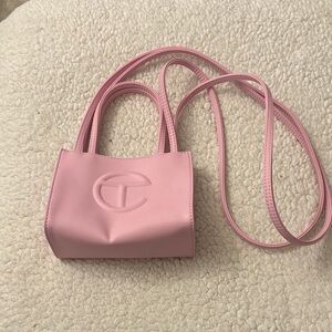 Telfar Mini Bag in Soft Pink